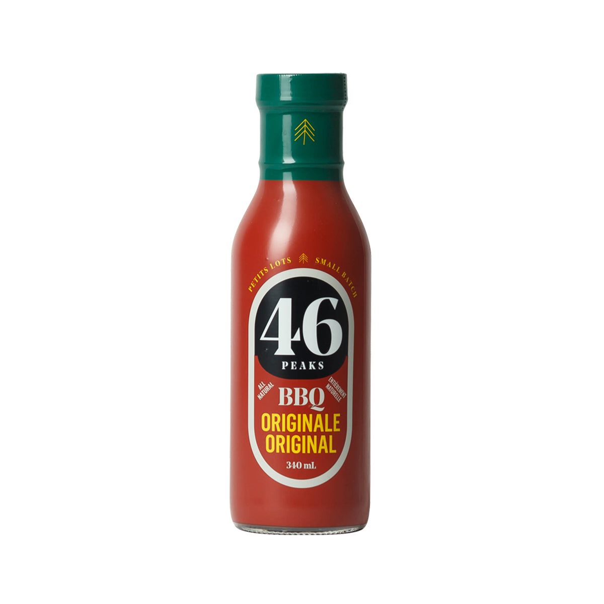 46 Peaks original bbq sauce (front)