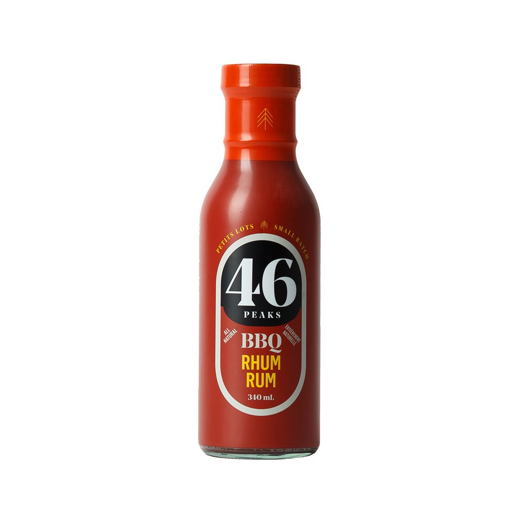 46 Peaks rum bbq sauce (front)